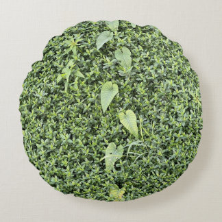 Cojín Redondo Green Grass Round Pillow - Bring the Outdoors In