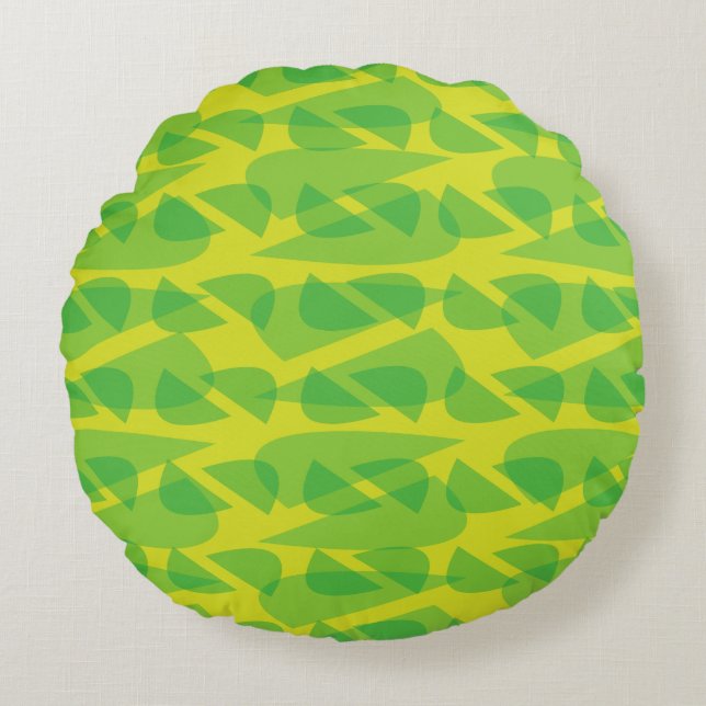 Cojín Redondo Green Round (Anverso)