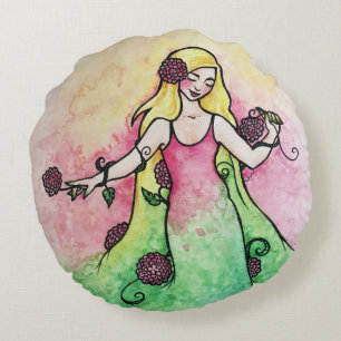 Cojín Redondo Green Thumb Springtime