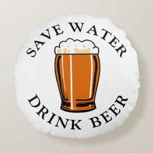 Cojín Redondo Guardar cerveza para beber agua
