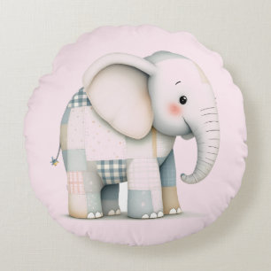 Cojín Redondo Guardería de Pastel Suave