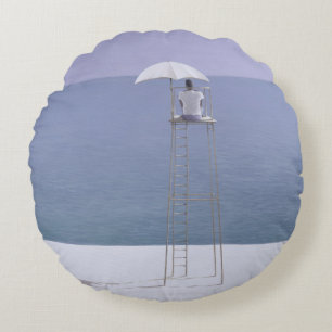 Cojín Redondo Guardia 2004 de la playa