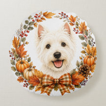 Guirnalda de otoño Westie