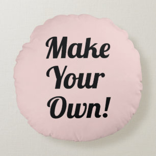 Cojín Redondo Hacer imprimir un Personalizado