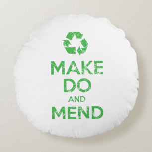 Cojín Redondo Hacer y cambiar de idea