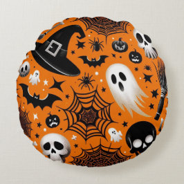 Cojín Redondo Halloween