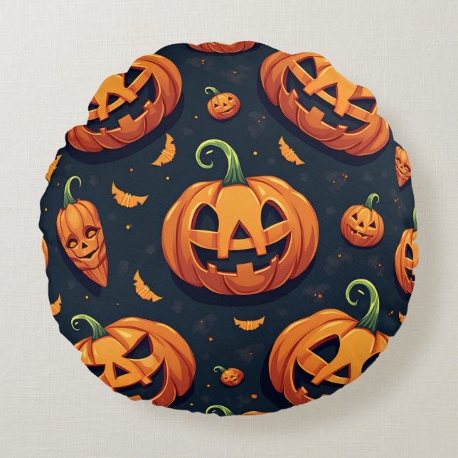 Cojín Redondo Halloween Cushion (Anverso)