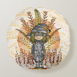 Cojín Redondo Halloween - Quinn