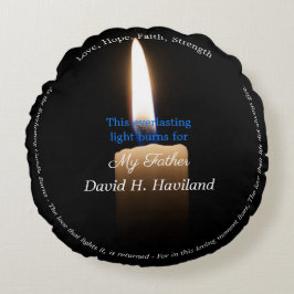 Cojín Redondo HAMbyWG - Monumento a la Vela Everdurable