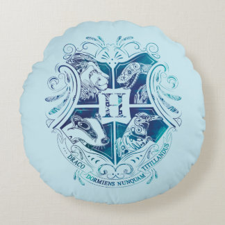 Cojín Redondo Harry Potter | Aguamenti HOGWARTS™ Crest