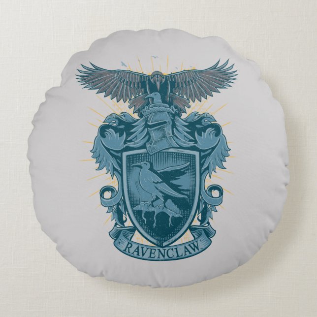 Cojín Redondo Harry Potter | Escudo Ravenclaw (Anverso)