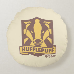 Cojín Redondo HARRY POTTER™   Escudo Summer Magic HUFFLEPUFF™