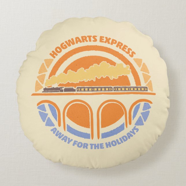 Cojín Redondo HARRY POTTER™ | Summer Magic HOGWARTS™ Express (Anverso)