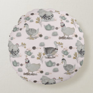 Cojín Redondo Haute Couture Print Kidsroom