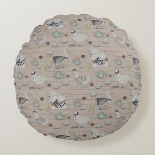 Cojín Redondo Haute Couture Print Kidsroom