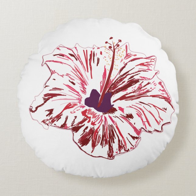 Cojín Redondo Hawái (Anverso)