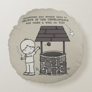 Cojín Redondo ¡Haz un deseo contigo!