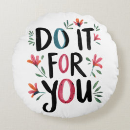 Cojín Redondo Hazlo por ti