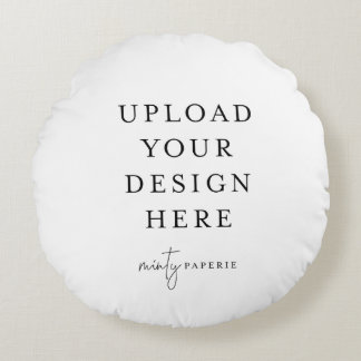 Cojín Redondo Hazlo tú mismo 16"