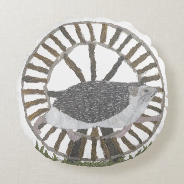 Cojín Redondo Hedgehog Pillow (Anverso)