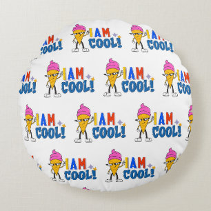 Cojín Redondo helado fresco