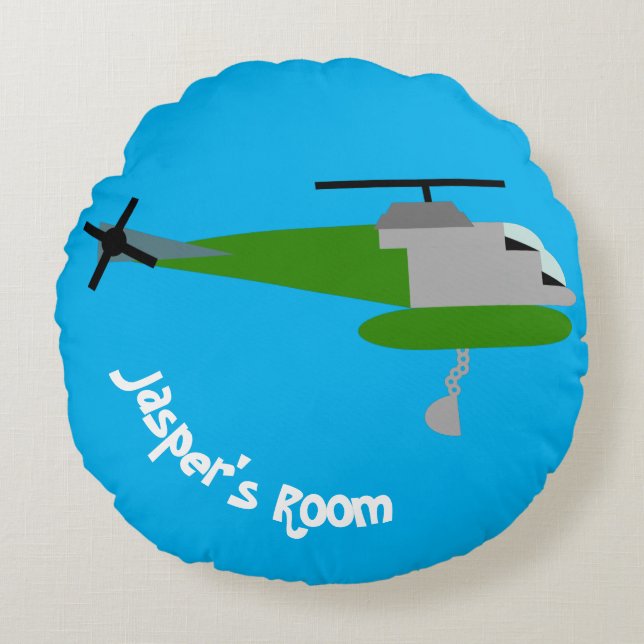 Cojín Redondo Helitack (Anverso)