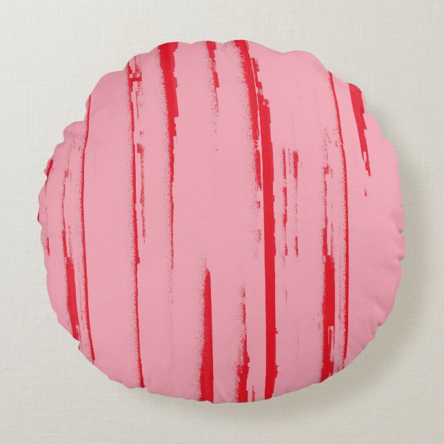 Cojín Redondo Hermoso estilo de dulce (Anverso)