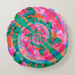 Cojín Redondo hermoso resumen de ilustracion emocional parecido