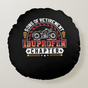 Cojín Redondo Hijo O Artritis Viejos Jinetes Divertido Regalo De