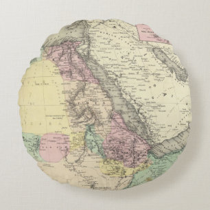 Cojín Redondo Hoja del noreste de África