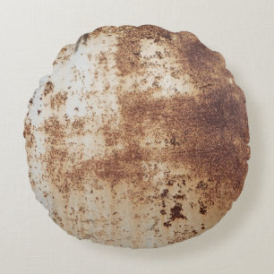Cojín Redondo Hoja metalizado de fondo de textura