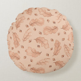 Cojín Redondo Hojas otoñales