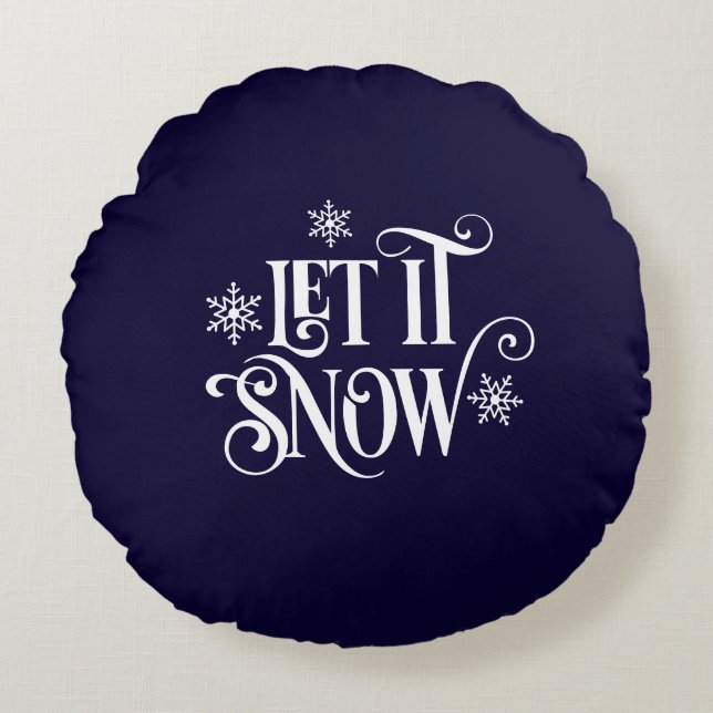 Cojín Redondo Holiday (Anverso)