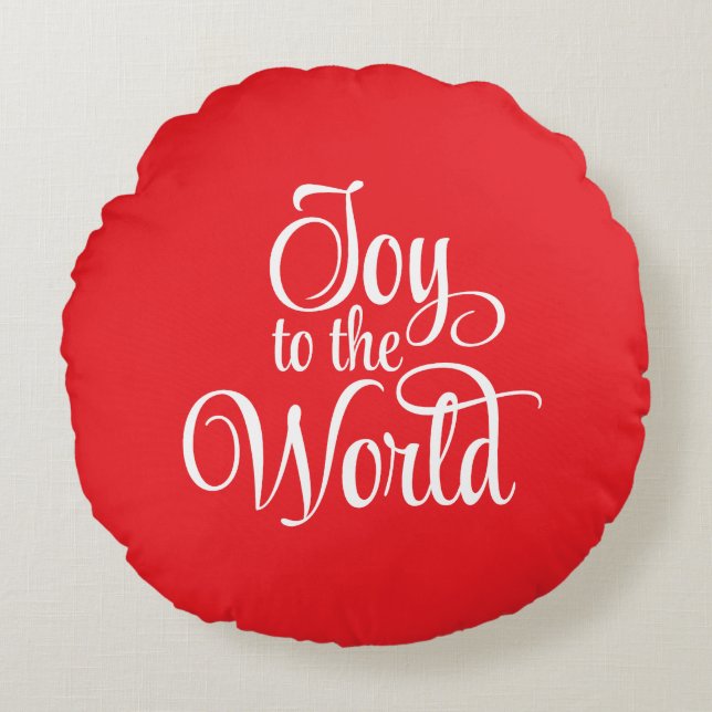 Cojín Redondo Holiday (Anverso)