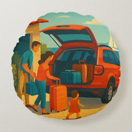 Cojín Redondo Holiday is