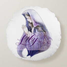 Cojín Redondo Holymary