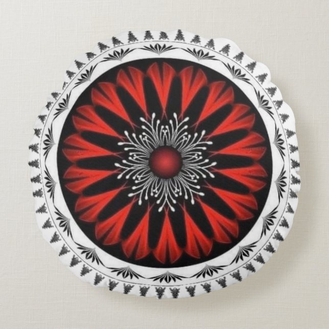 Cojín Redondo Home Living  Home Décor  Pillows & Poufs  Thr (Anverso)