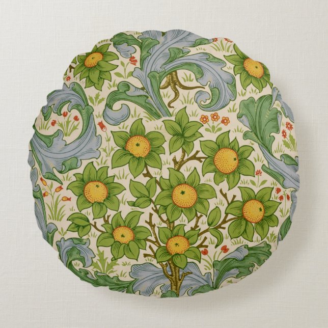 Cojín Redondo Huerta, Dearle, 1899 (Anverso)