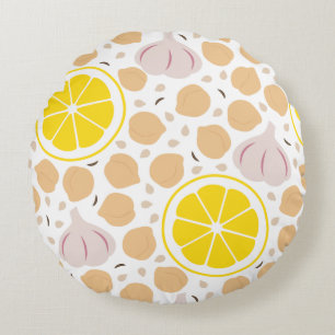 Cojín Redondo Hummus Round Pillow