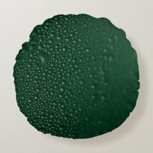 Cojín Redondo Humo verde