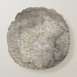 Cojín Redondo Hungría, Transilvania, Eslavonia, Croacia