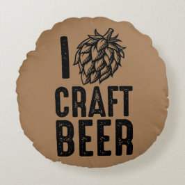 Cojín Redondo I Hop Craft Beer