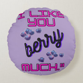 COJÍN REDONDO I LIKE YOU BERRY MUCH