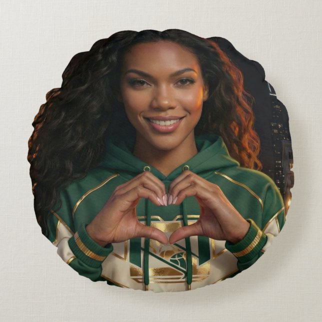 COJÍN REDONDO I LOVE YOU (Anverso)