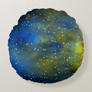 Cojín Redondo ilustracion 3D, ilustracion de fondo moderno, f