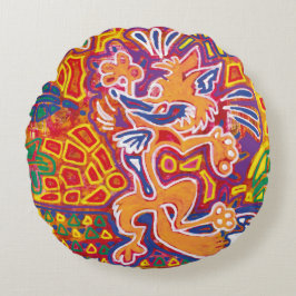 Cojín Redondo Ilustración de Mola2