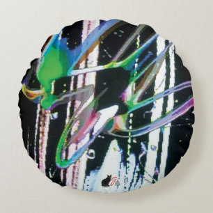 Cojín Redondo Imagen de KC de fibra óptica