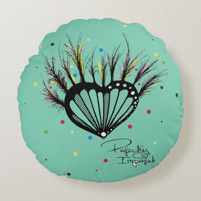 Cojín Redondo Imperfecto (Anverso)