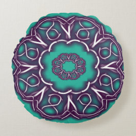 Cojín Redondo Impresiones Kaleidoscope