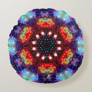 Cojín Redondo Incandescencia Stellar Kaleid Pillow Round